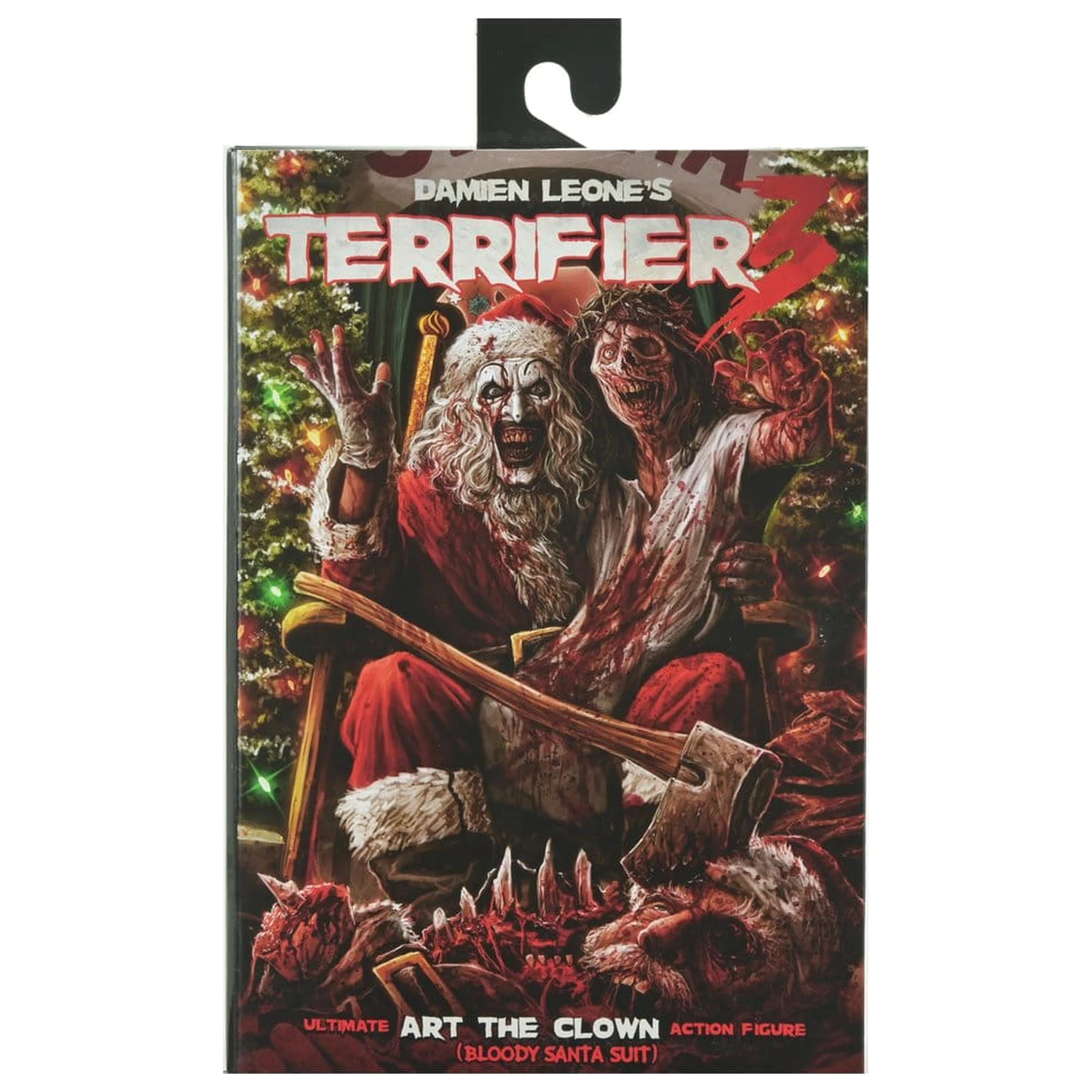Terrifier 3 Action Figure Ultimate Santa Suit Art the Clown (Bloody Version) 18 cm fotografija proizvoda