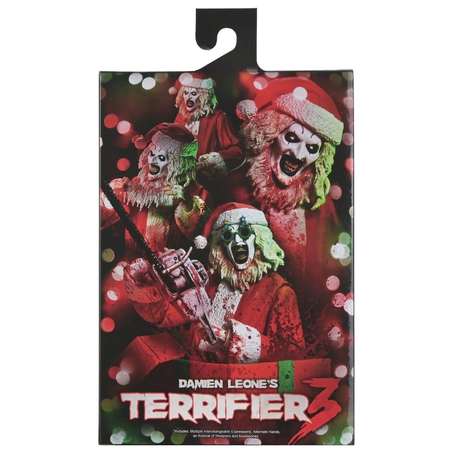 Terrifier 3 Action Figure Ultimate Santa Suit Art the Clown (Bloody Version) 18 cm fotografija proizvoda