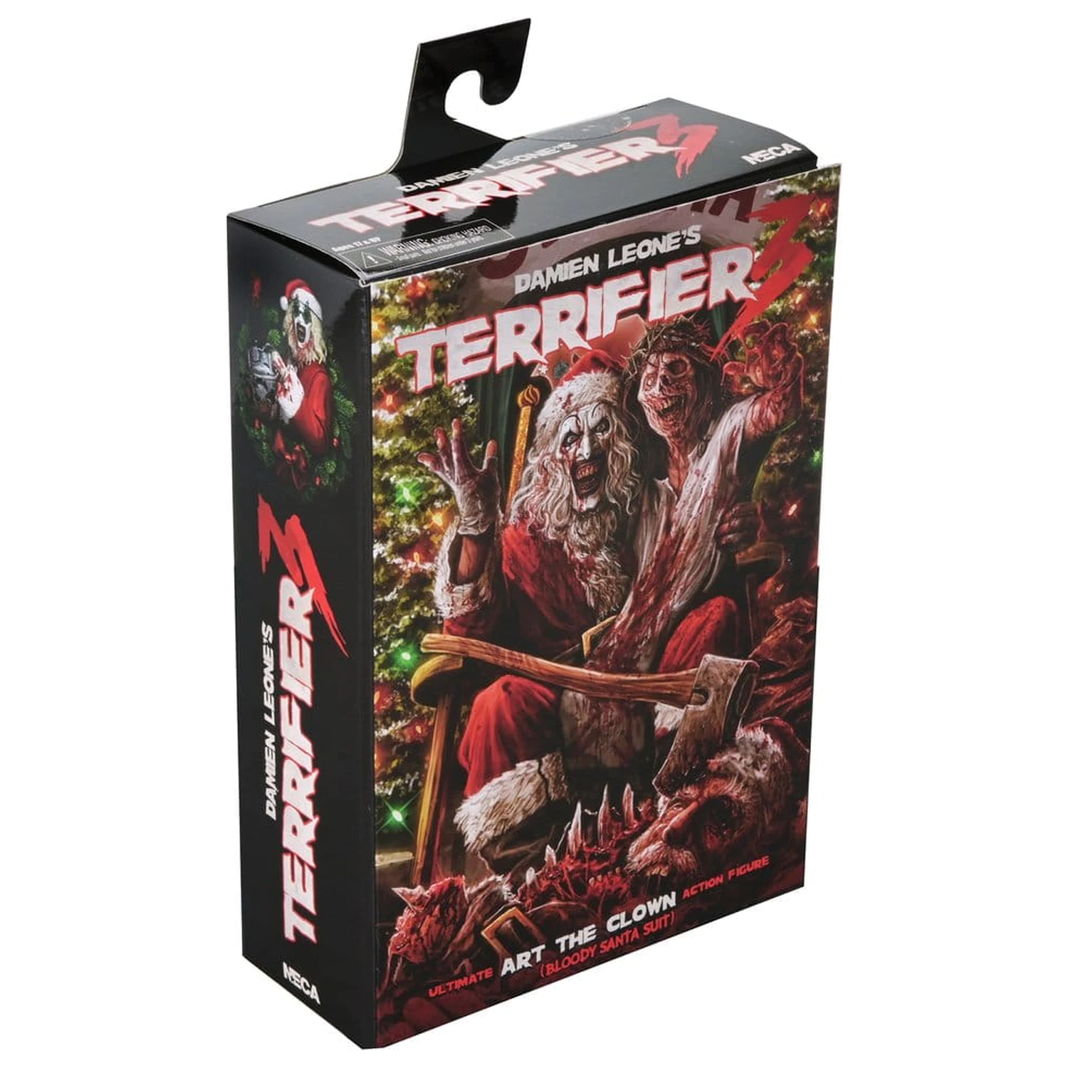 Terrifier 3 Action Figure Ultimate Santa Suit Art the Clown (Bloody Version) 18 cm fotografija proizvoda