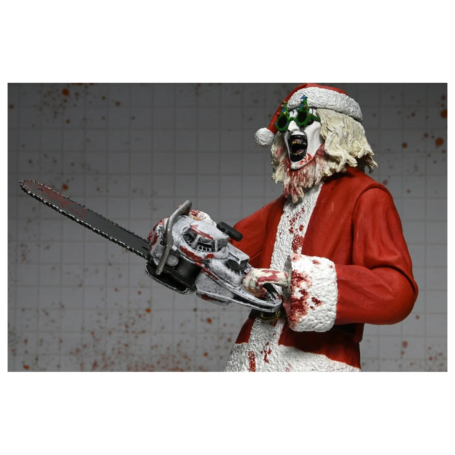 Terrifier 3 Action Figure Ultimate Santa Suit Art the Clown (Bloody Version) 18 cm fotografija proizvoda