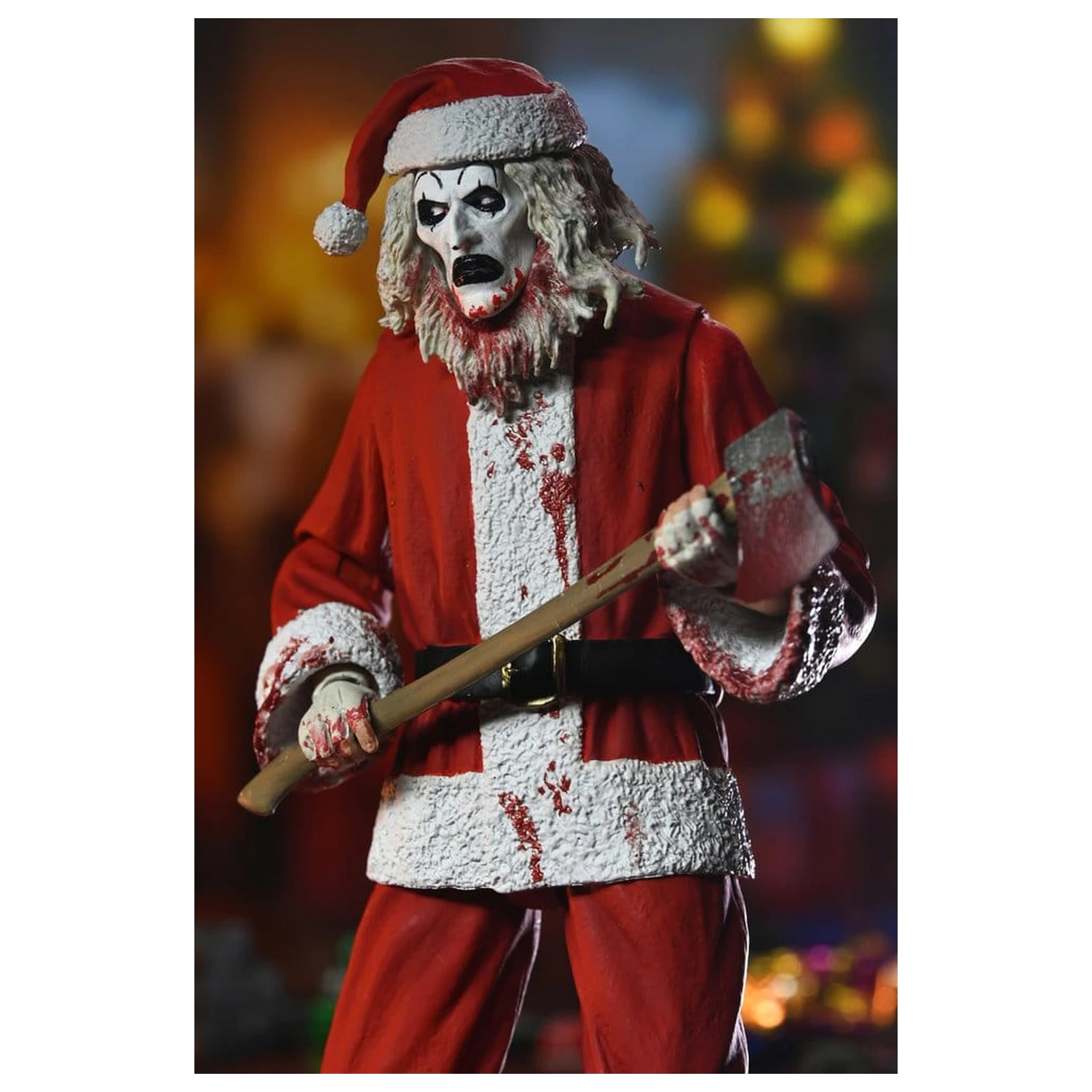 Terrifier 3 Action Figure Ultimate Santa Suit Art the Clown (Bloody Version) 18 cm fotografija proizvoda