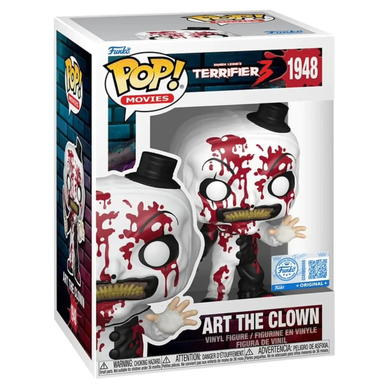 Terrifier Funko POP! figura - Art the Clown (Bloody) fotografija proizvoda
