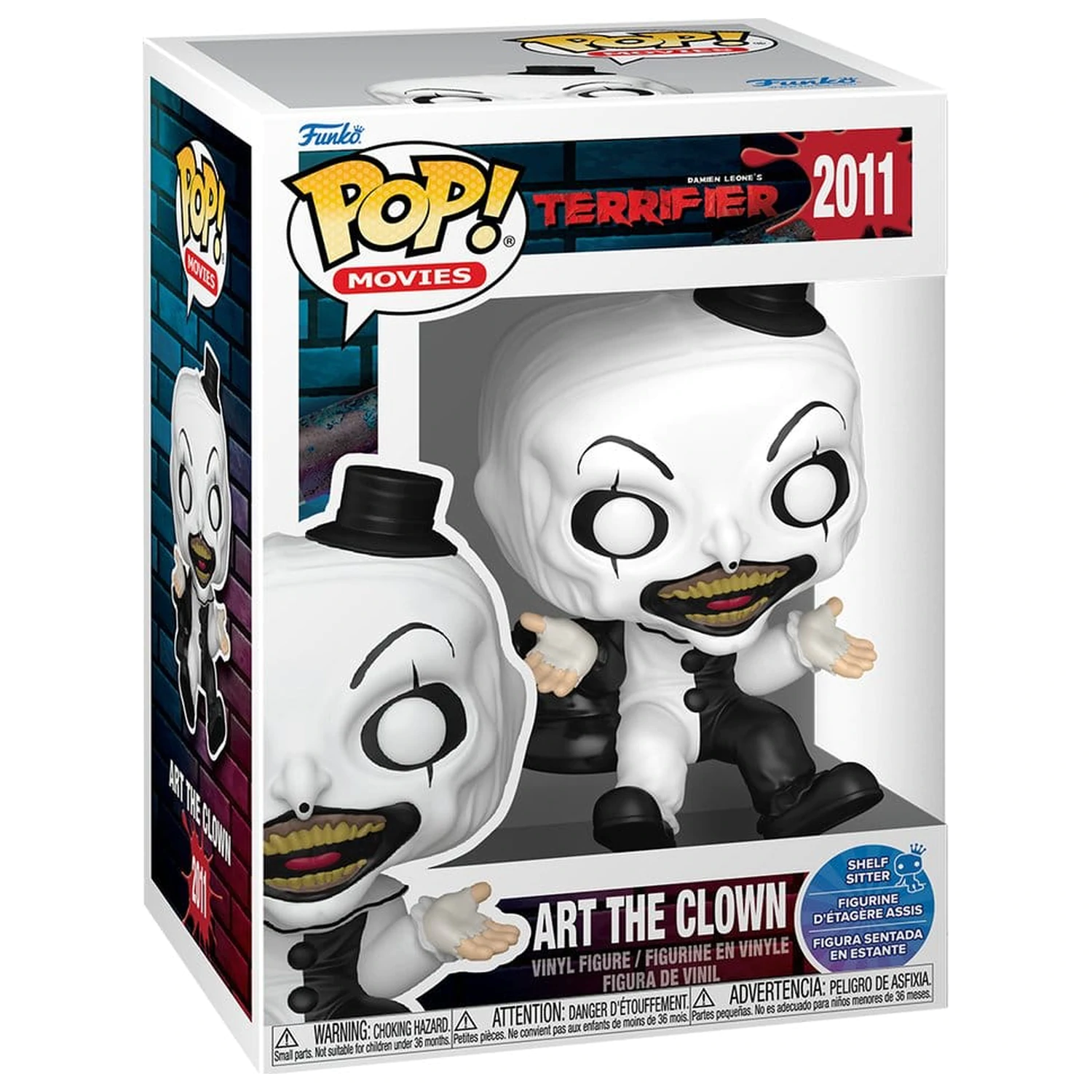 Terrifier Funko POP! Movies Vinilna figura Art the Clown (Horror Sitters) 9 cm fotografija proizvoda