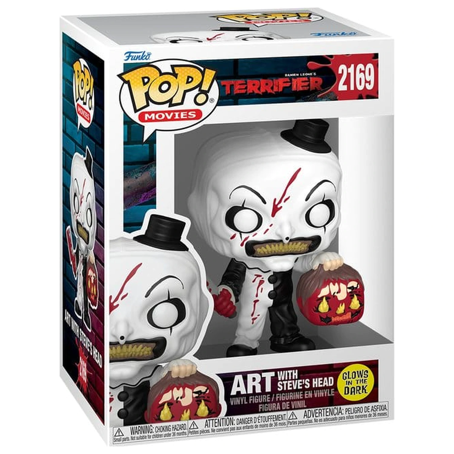 Terrifier Funko POP! Movies Vinyl figura s glavom, 9 cm fotografija proizvoda