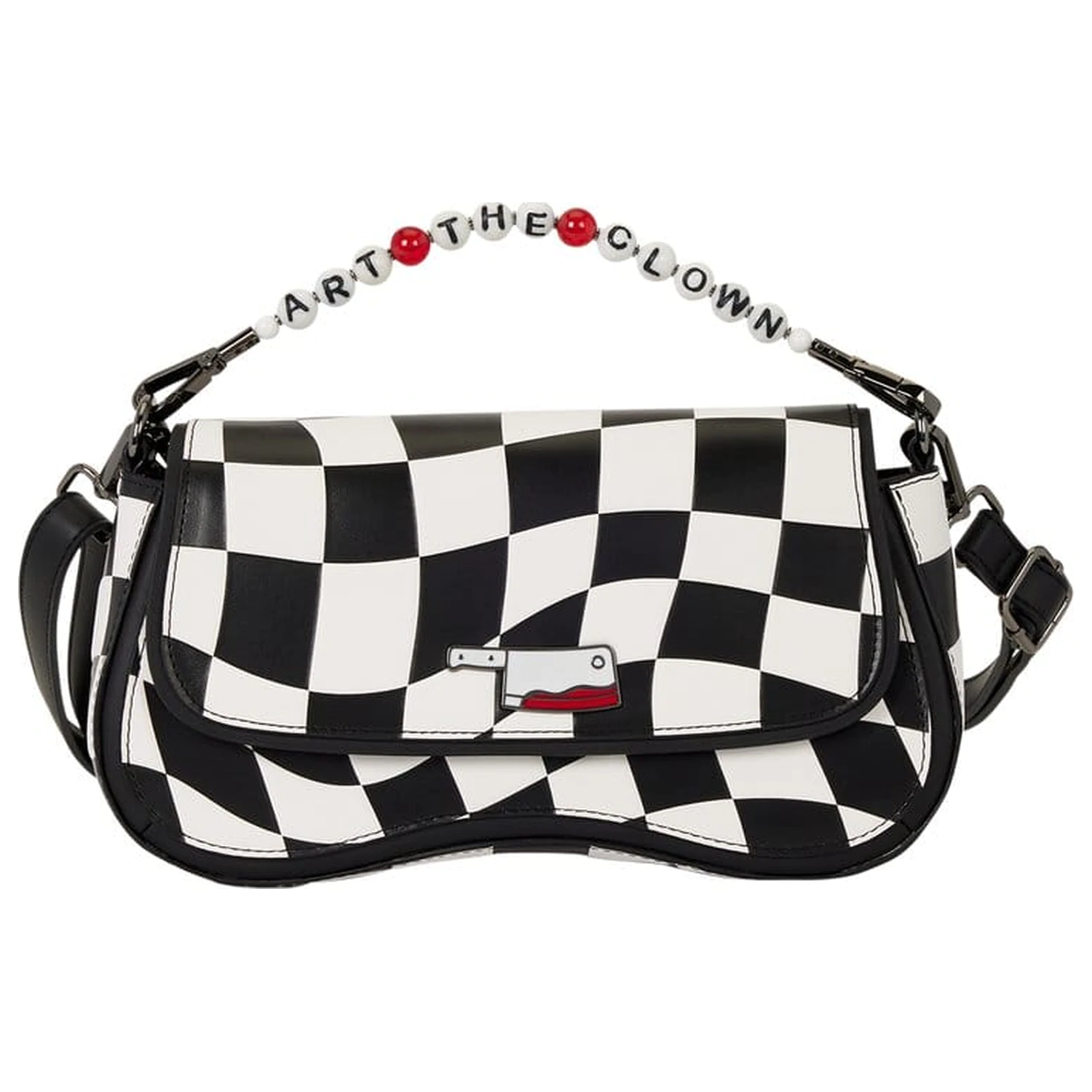 Terrifier by Loungefly Crossbody torba Art the Clown Checkered fotografija proizvoda
