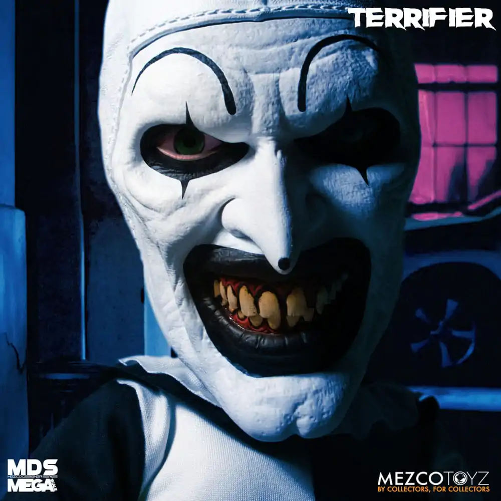 Terrifier MDS Mega Scale plišana lutka Art the Clown sa zvukom 38 cm fotografija proizvoda