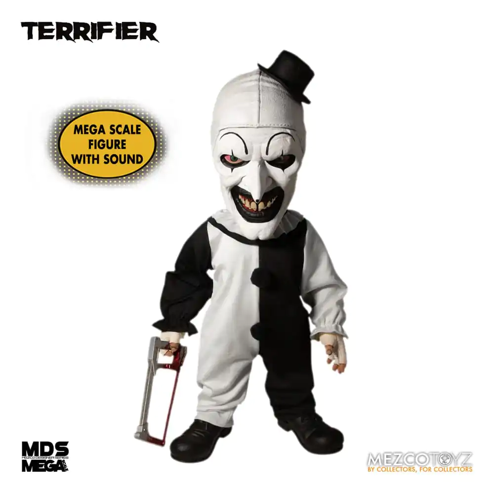 Terrifier MDS Mega Scale plišana lutka Art the Clown sa zvukom 38 cm fotografija proizvoda