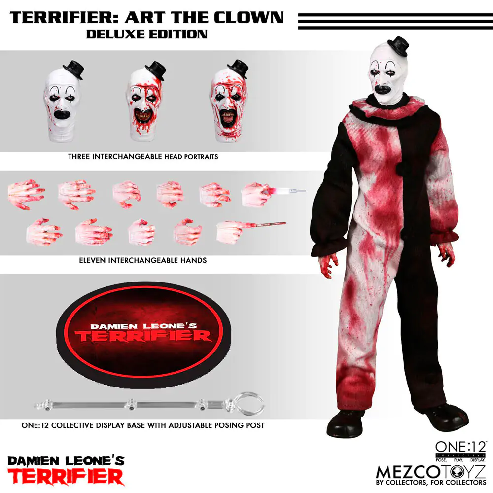 Terrifier One:12 Art the Clown figura 18 cm fotografija proizvoda