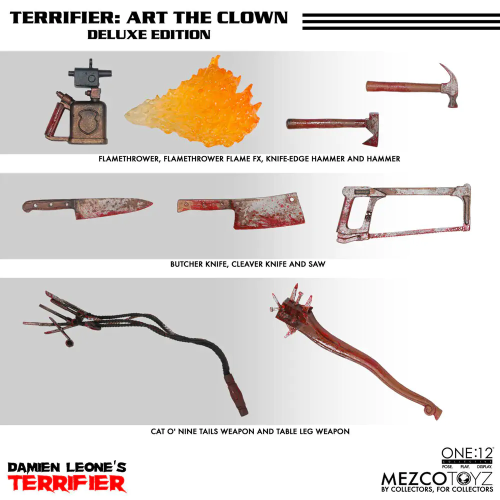 Terrifier One:12 Art the Clown figura 18 cm fotografija proizvoda