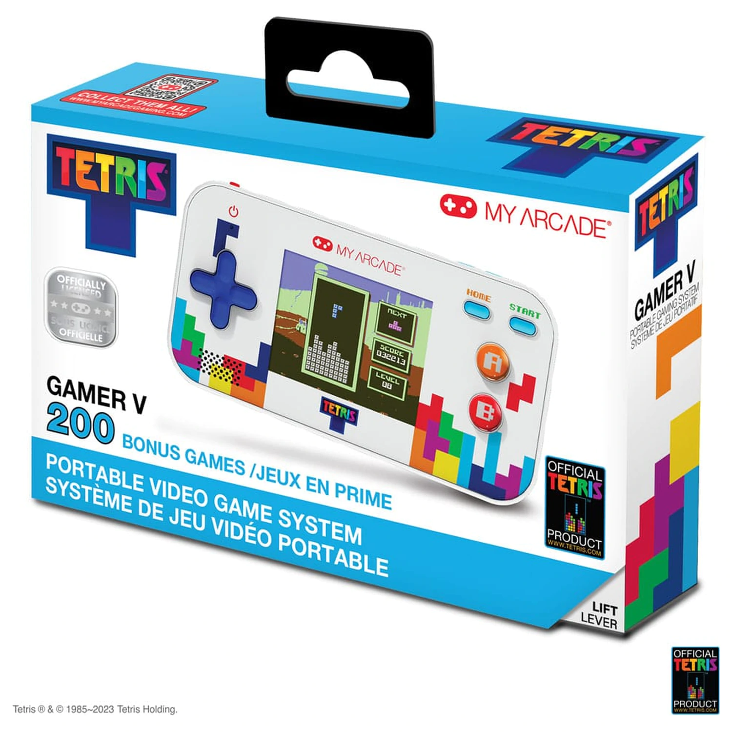 Tetris prijenosni sustav za video igre Gamer V fotografija proizvoda