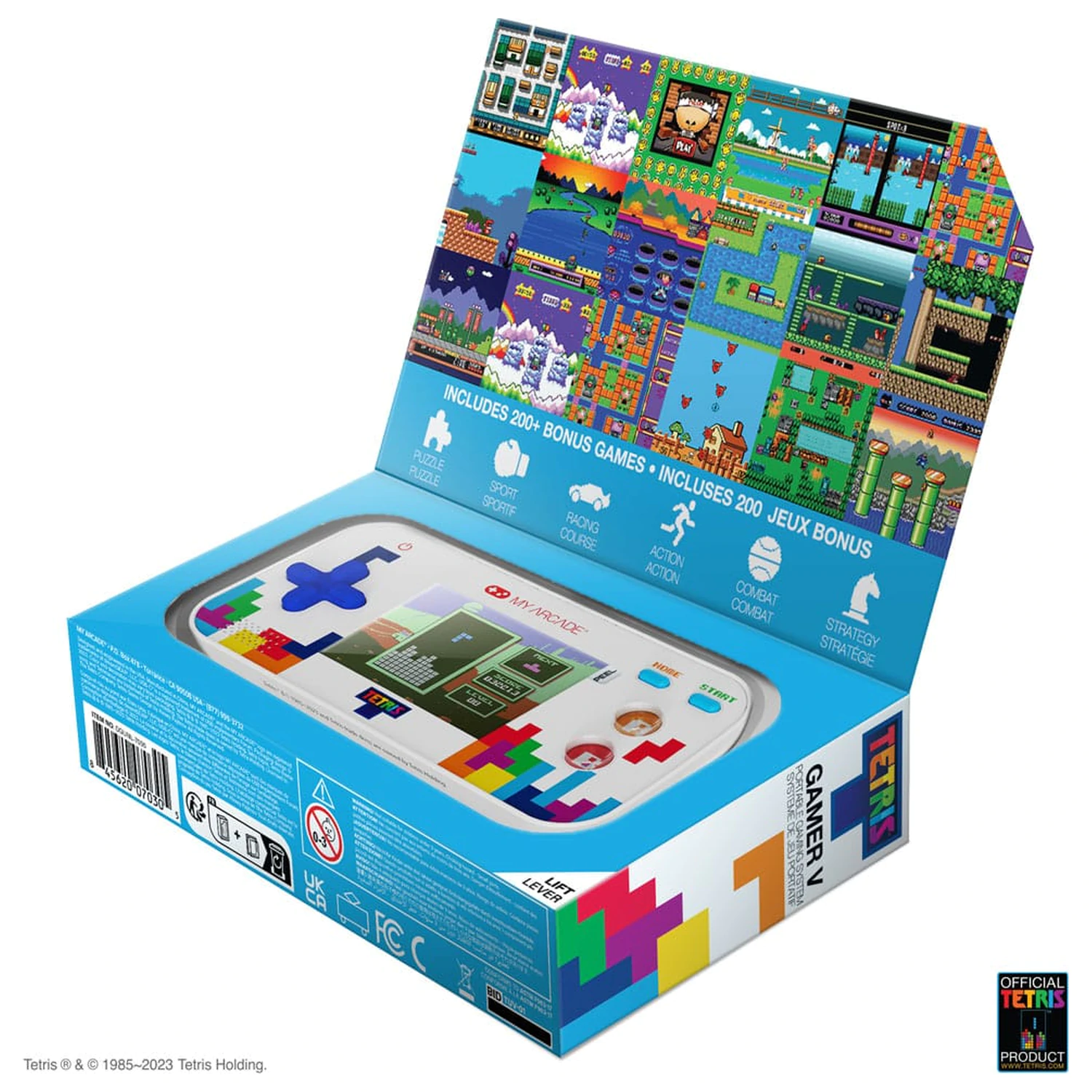 Tetris prijenosni sustav za video igre Gamer V fotografija proizvoda