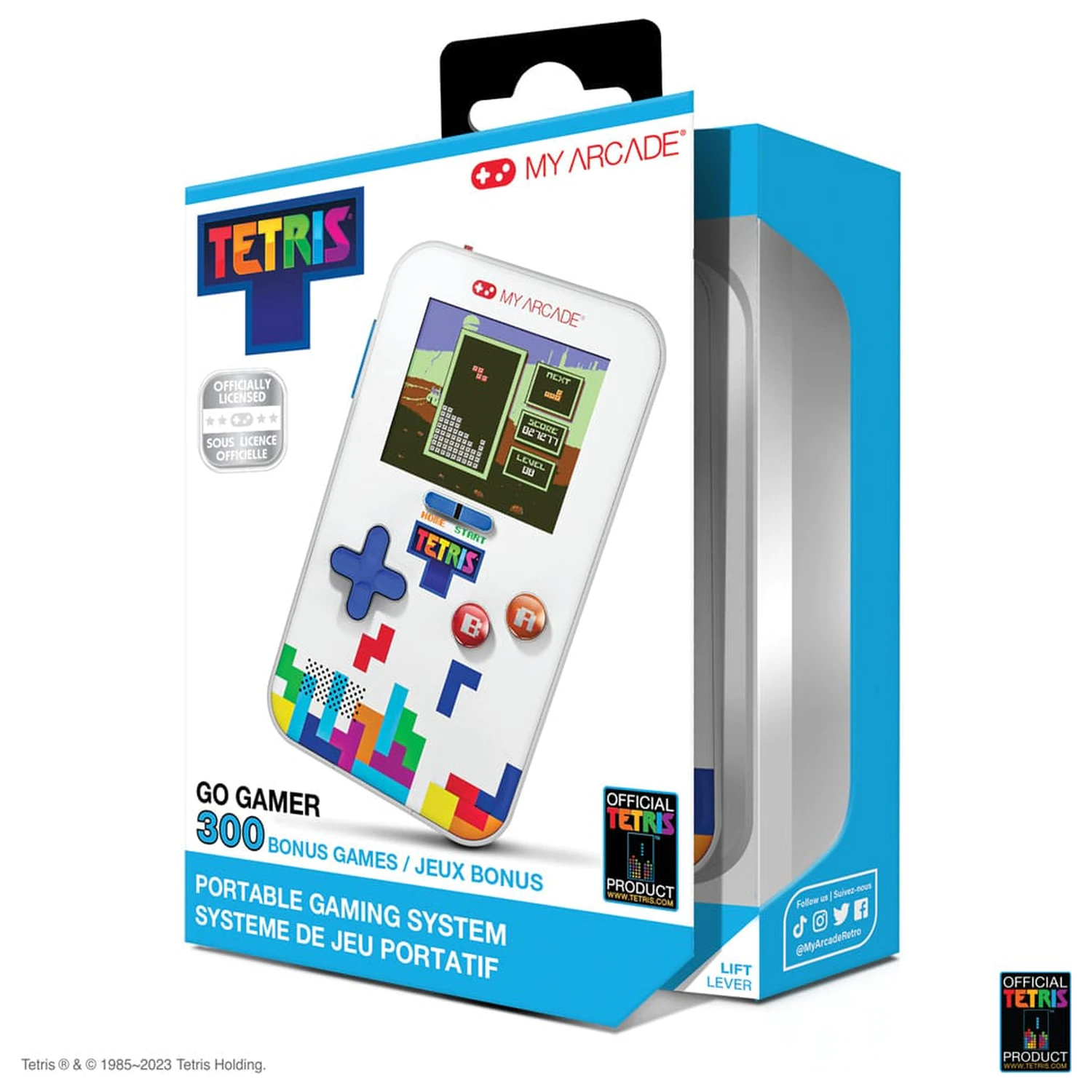 Tetris Prijenosni Video Gaming System Go Gamer fotografija proizvoda