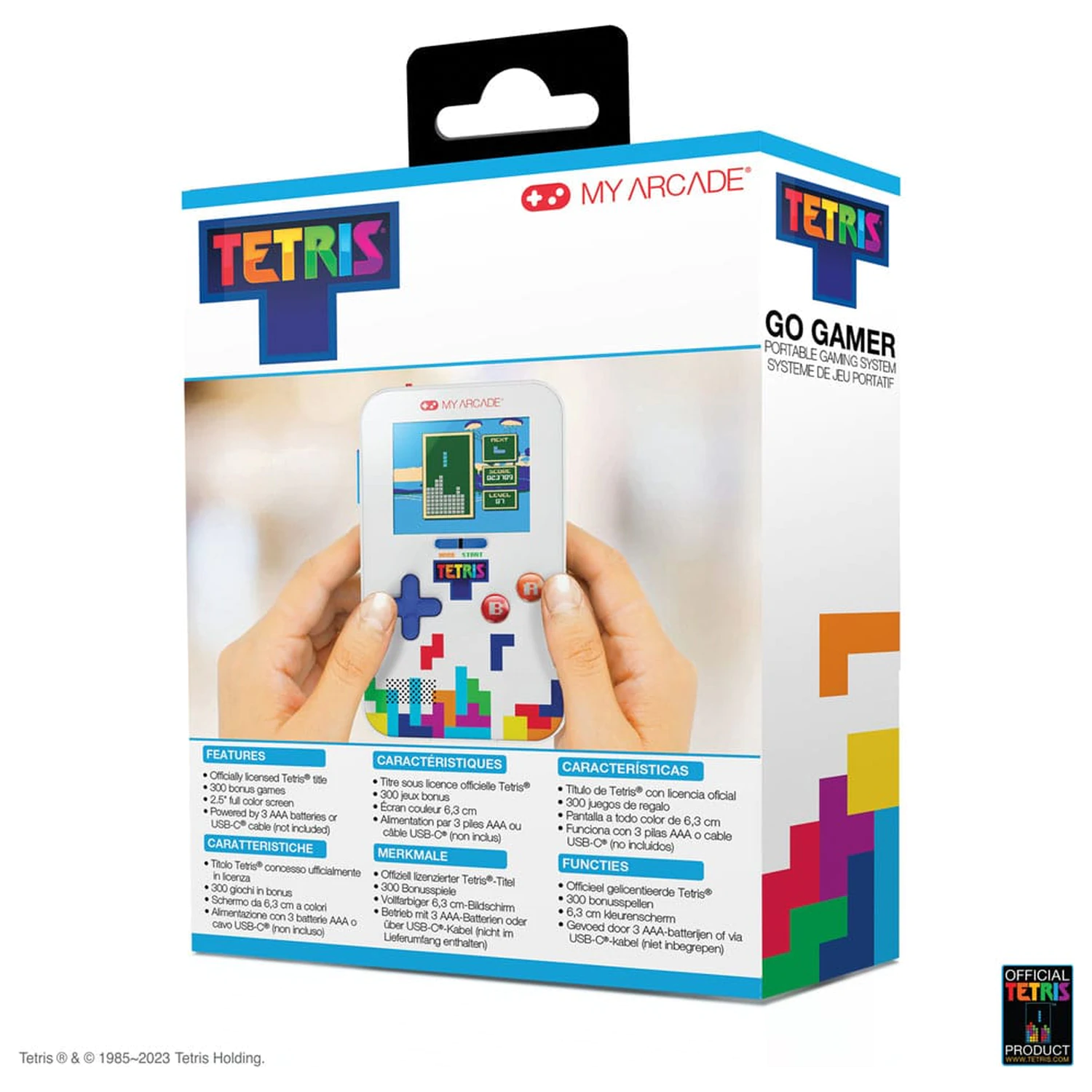 Tetris Prijenosni Video Gaming System Go Gamer fotografija proizvoda