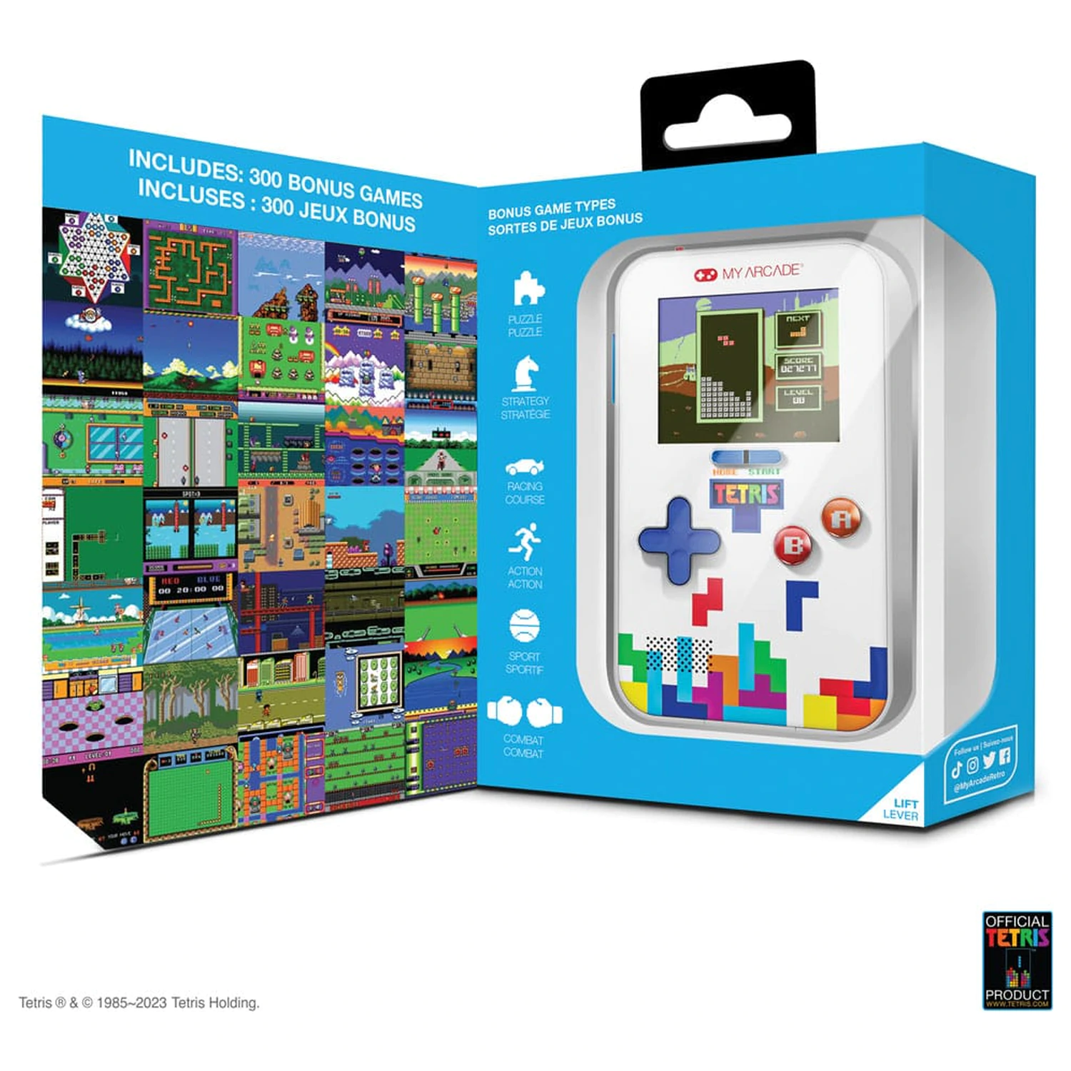 Tetris Prijenosni Video Gaming System Go Gamer fotografija proizvoda