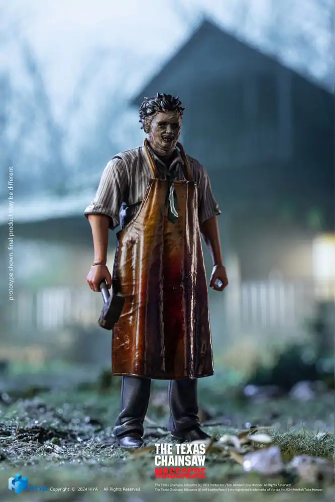 Texas Chainsaw Massacre (1974) Exquisite Mini akcijska figura 1/18 Maska za ubijanje 11 cm fotografija proizvoda