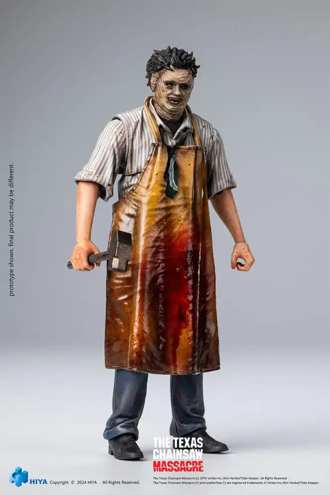 Texas Chainsaw Massacre (1974) Exquisite Mini akcijska figura 1/18 Maska za ubijanje 11 cm fotografija proizvoda