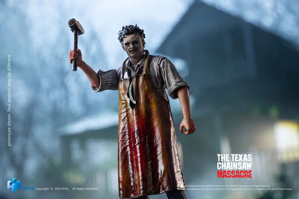 Texas Chainsaw Massacre (1974) Exquisite Mini akcijska figura 1/18 Maska za ubijanje 11 cm fotografija proizvoda