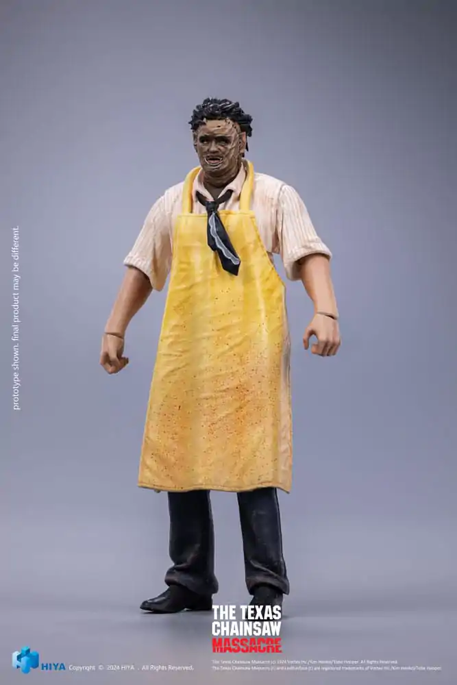 Texas Chainsaw Massacre (1974) Exquisite Mini akcijska figura 1/18 LeatherFace - Killing Mask Standardna verzija 11 cm fotografija proizvoda