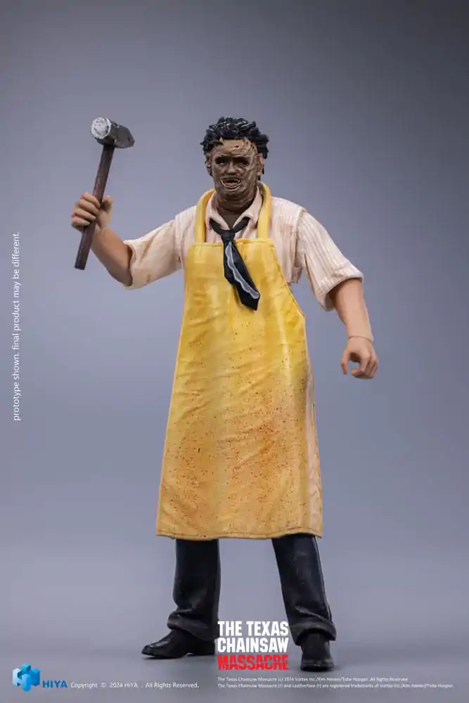 Texas Chainsaw Massacre (1974) Exquisite Mini akcijska figura 1/18 LeatherFace - Killing Mask Standardna verzija 11 cm fotografija proizvoda