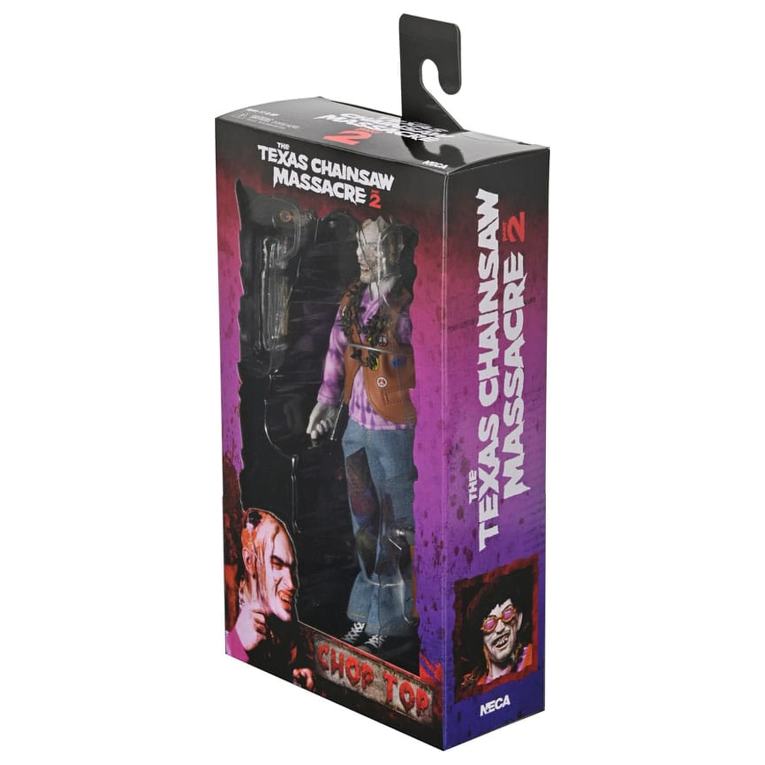 Texas Chainsaw Massacre 2 Clothed figura, akcija, Chop Top 20 cm fotografija proizvoda