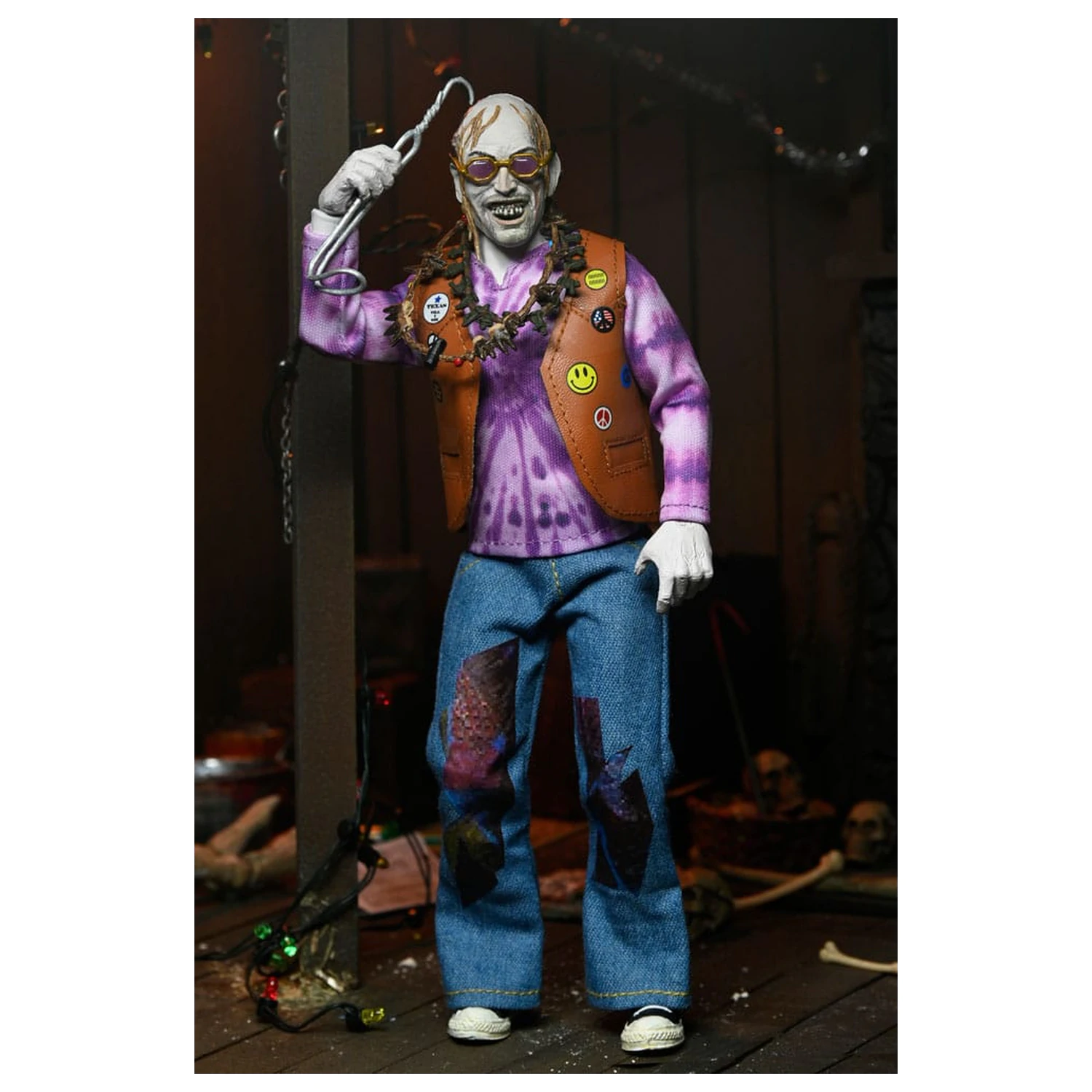 Texas Chainsaw Massacre 2 Clothed figura, akcija, Chop Top 20 cm fotografija proizvoda