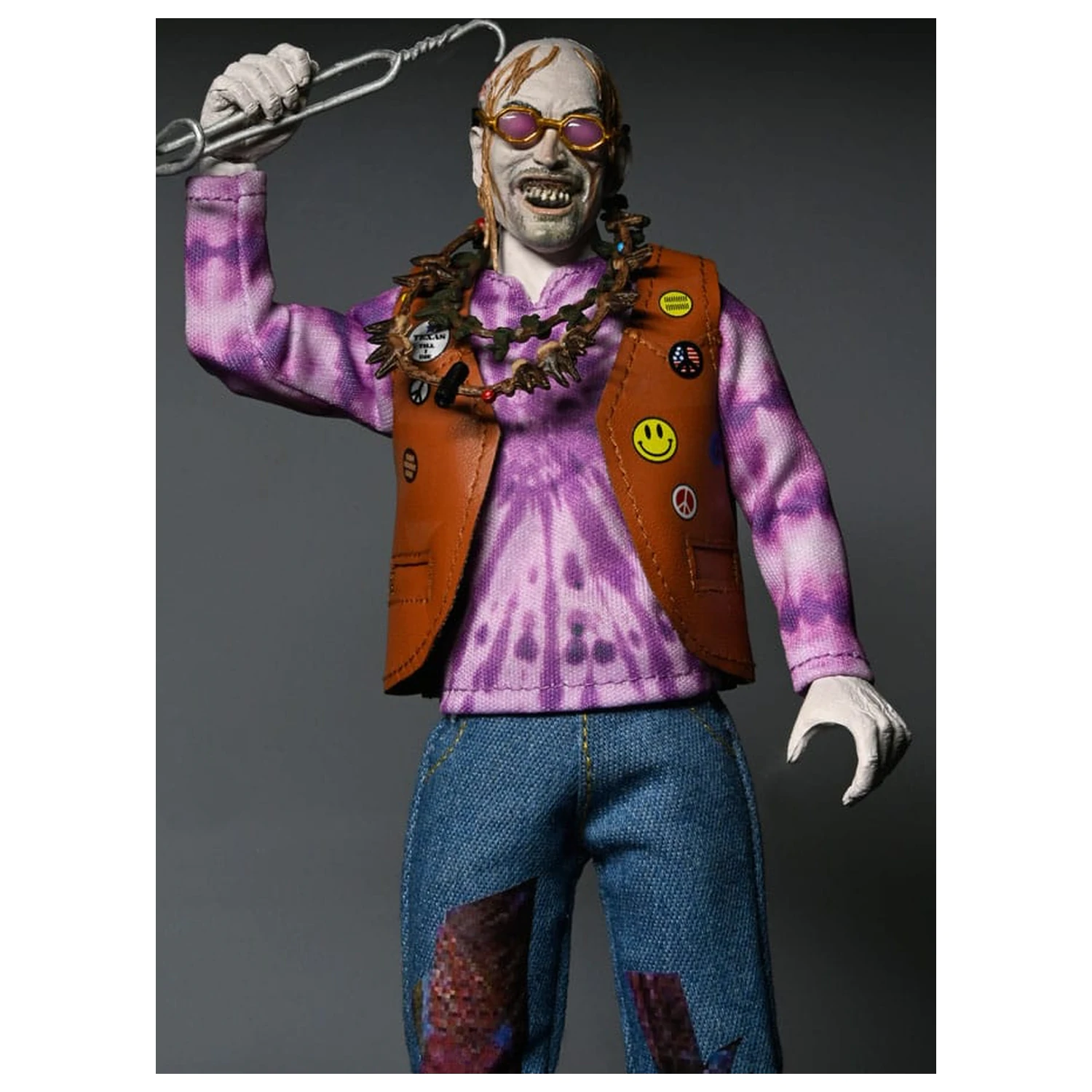 Texas Chainsaw Massacre 2 Clothed figura, akcija, Chop Top 20 cm fotografija proizvoda