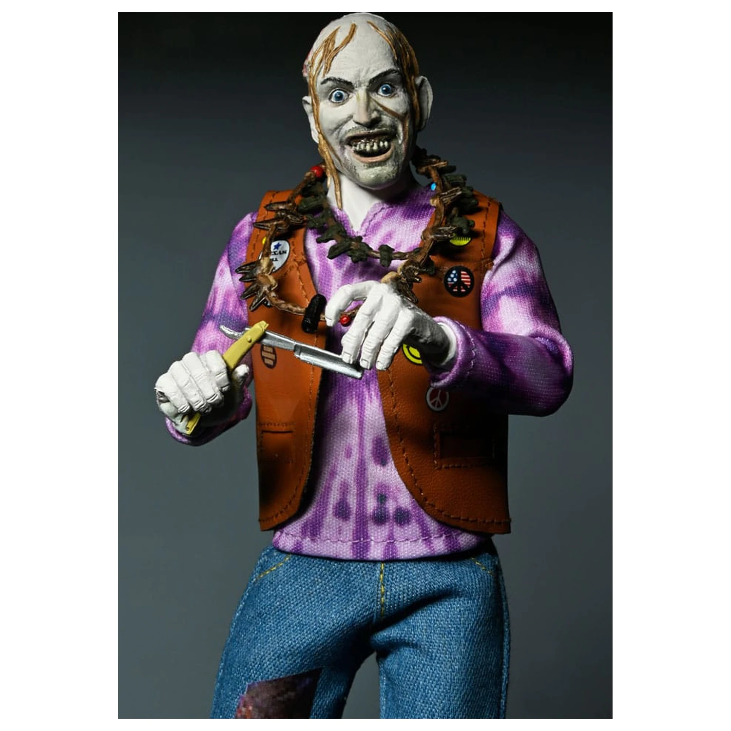 Texas Chainsaw Massacre 2 Clothed figura, akcija, Chop Top 20 cm fotografija proizvoda