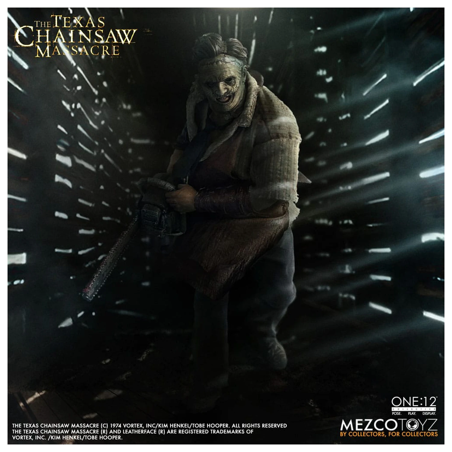 Texas Chainsaw Massacre (2003) akcijska figura 1/12 Leatherface 17 cm fotografija proizvoda