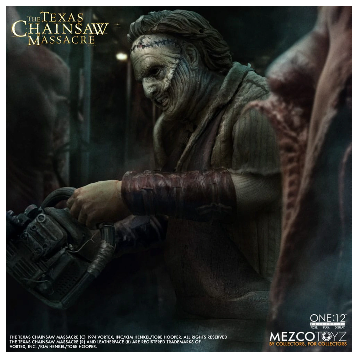 Texas Chainsaw Massacre (2003) akcijska figura 1/12 Leatherface 17 cm fotografija proizvoda