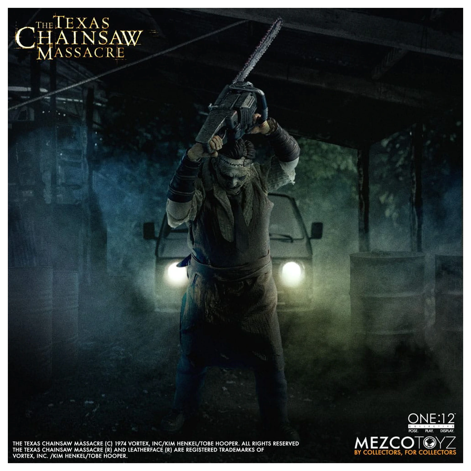 Texas Chainsaw Massacre (2003) akcijska figura 1/12 Leatherface 17 cm fotografija proizvoda