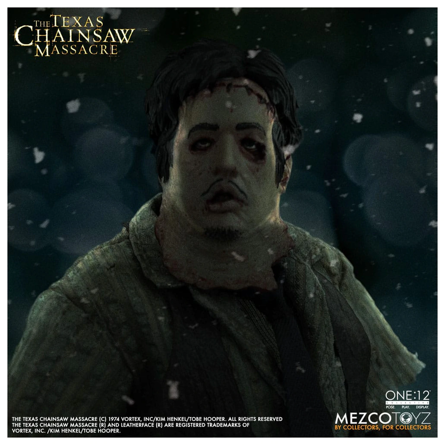 Texas Chainsaw Massacre (2003) akcijska figura 1/12 Leatherface 17 cm fotografija proizvoda