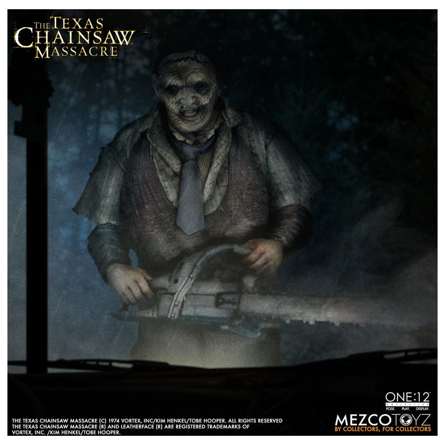 Texas Chainsaw Massacre (2003) akcijska figura 1/12 Leatherface 17 cm fotografija proizvoda