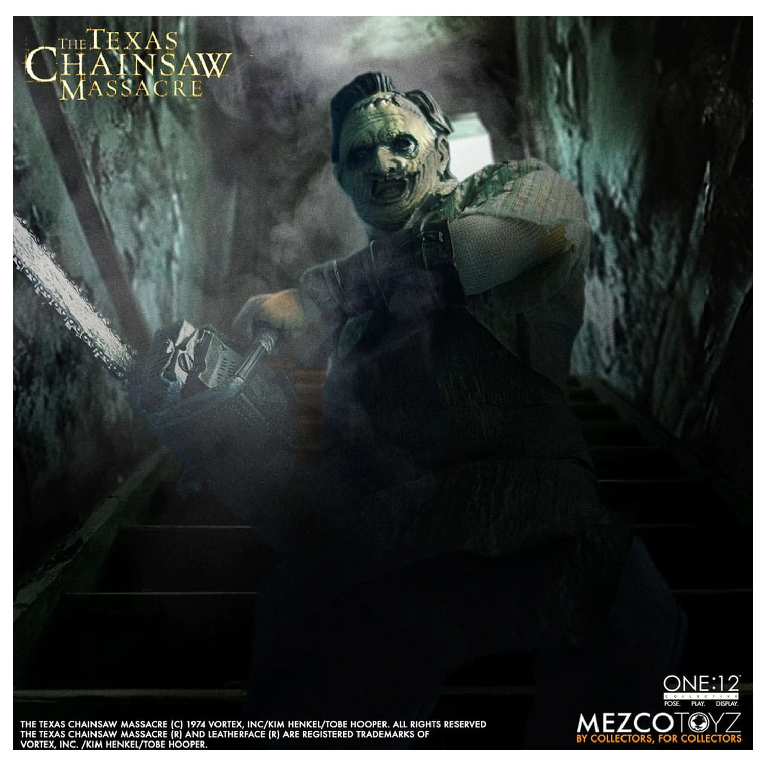 Texas Chainsaw Massacre (2003) akcijska figura 1/12 Leatherface 17 cm fotografija proizvoda