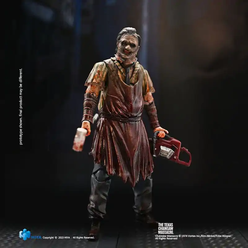 Texas Chainsaw Massacre (2003) Exquisite Mini Akcijska Figura 1/18 Thomas Hewitt Slaughter Version 11 cm fotografija proizvoda