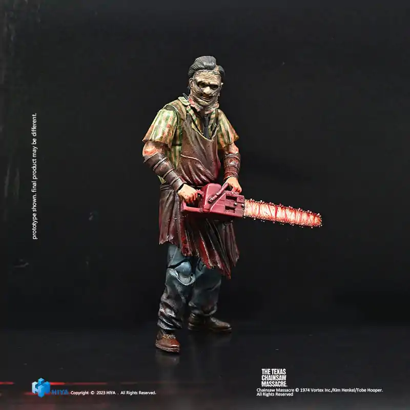 Texas Chainsaw Massacre (2003) Exquisite Mini Akcijska Figura 1/18 Thomas Hewitt Slaughter Version 11 cm fotografija proizvoda