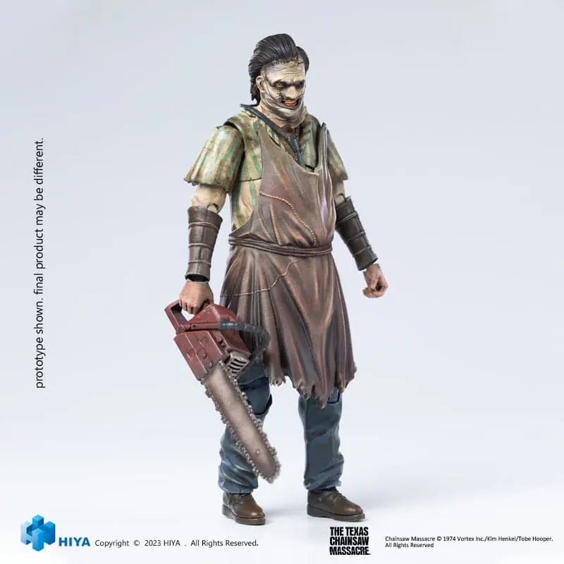 Texas Chainsaw Massacre (2003) Exquisite Mini akcijska figura 1/18 Leatherface 2003 Killing Mask 11 cm fotografija proizvoda