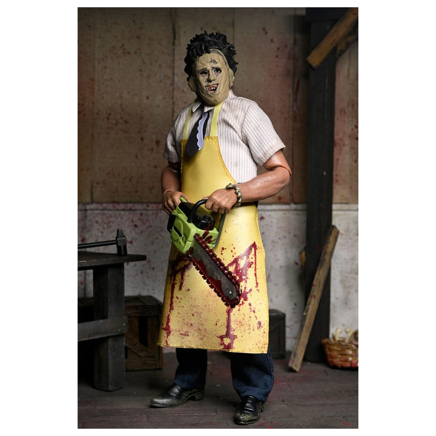 Texas Chainsaw Massacre Clothed Action Figure Leatherface 20 cm fotografija proizvoda