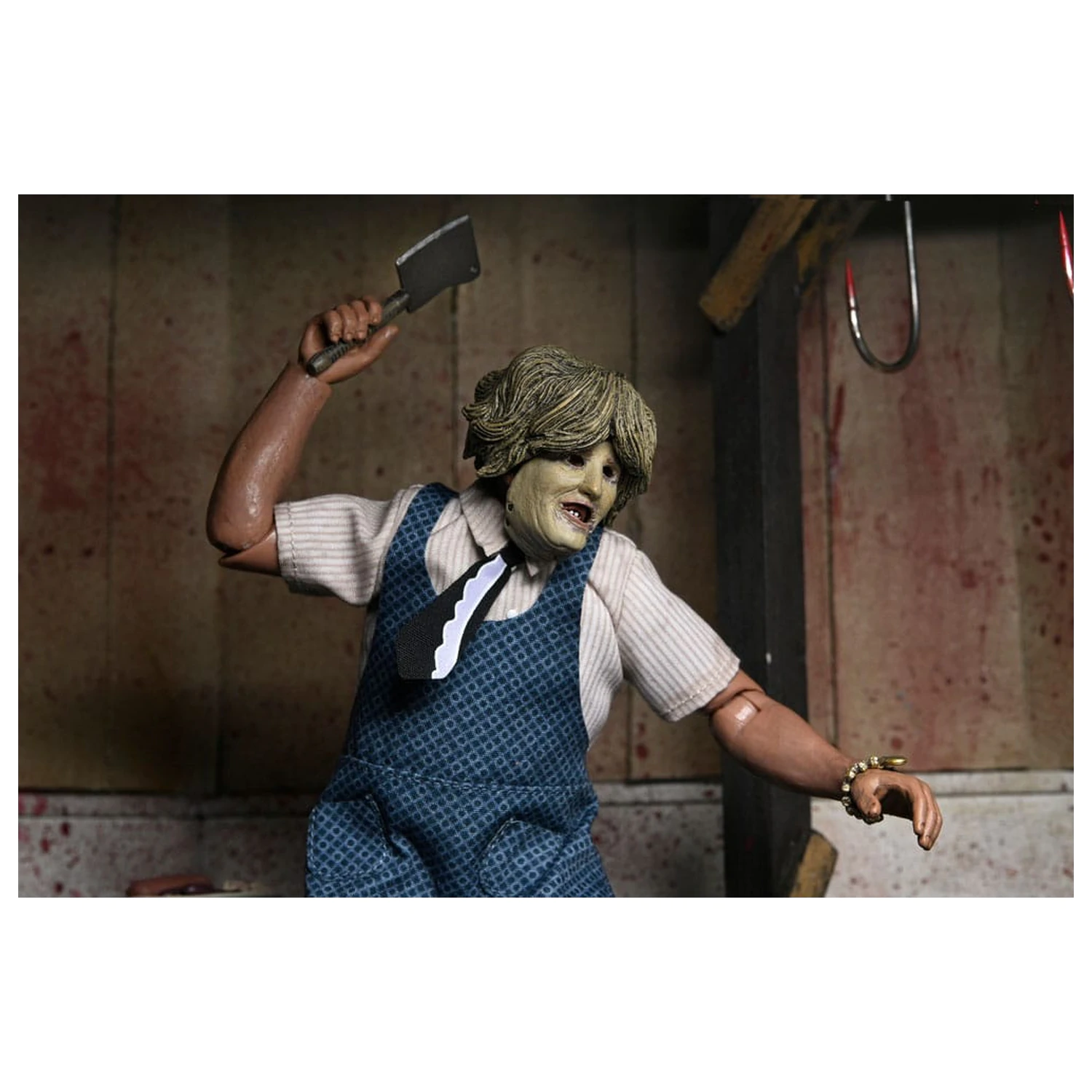 Texas Chainsaw Massacre Clothed akcijska figura Leatherface s maskom stare dame 20 cm fotografija proizvoda