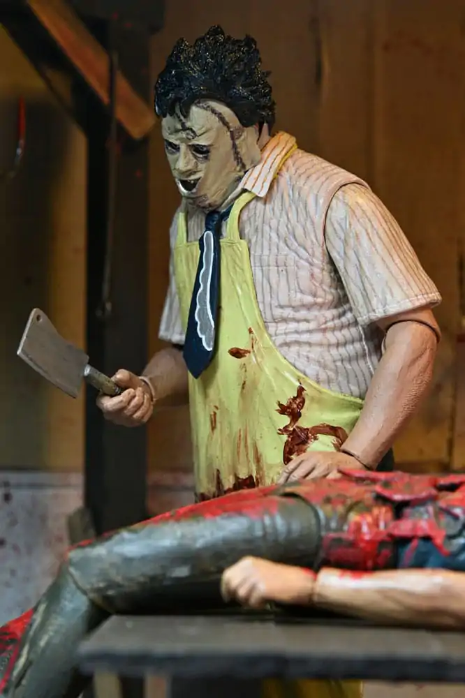 Texas Chainsaw Massacre Odjevena akcijska figura Leatherface 50. obljetnica 20 cm fotografija proizvoda