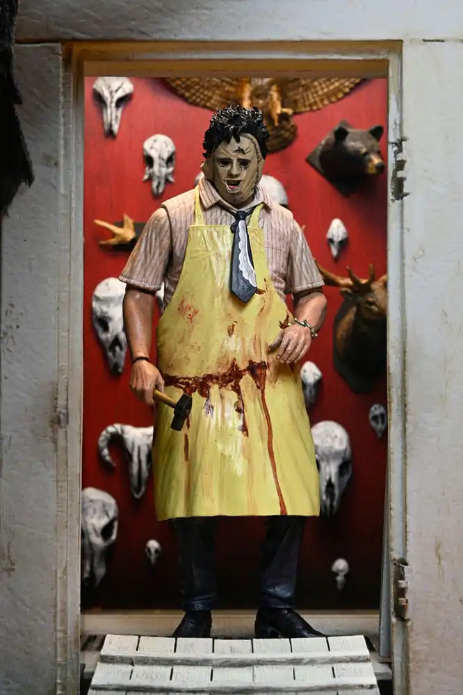 Texas Chainsaw Massacre Odjevena akcijska figura Leatherface 50. obljetnica 20 cm fotografija proizvoda