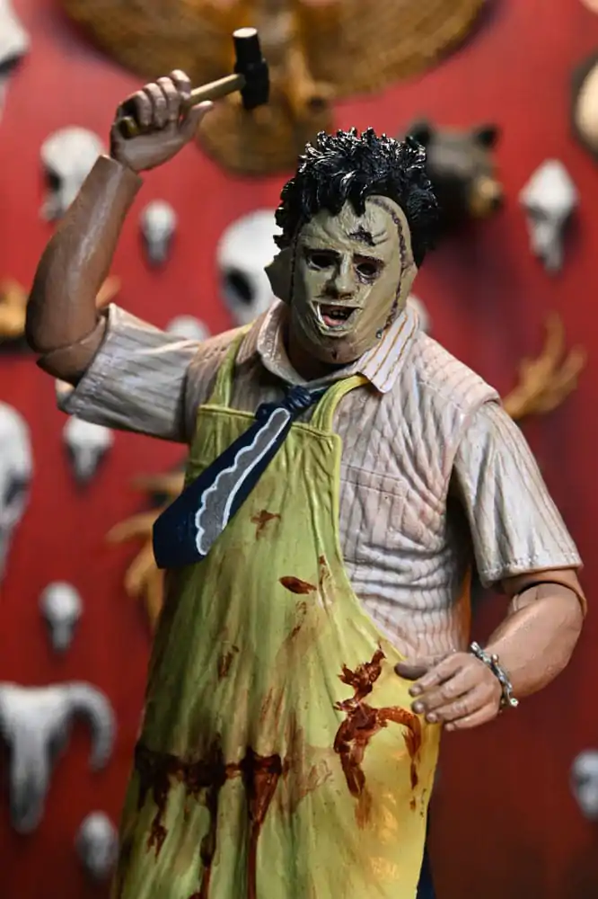 Texas Chainsaw Massacre Odjevena akcijska figura Leatherface 50. obljetnica 20 cm fotografija proizvoda