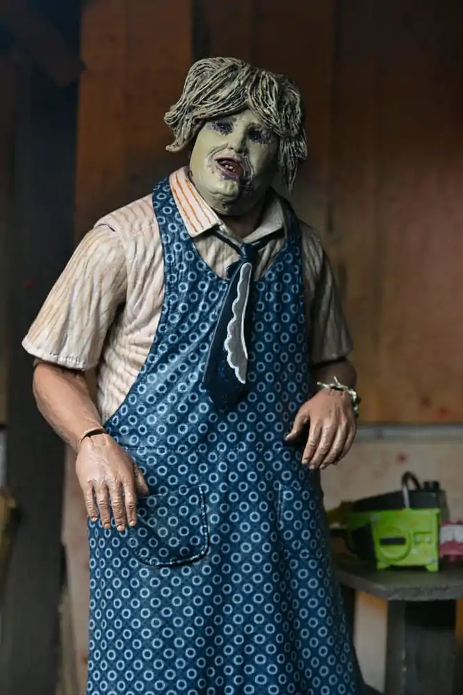 Texas Chainsaw Massacre Odjevena akcijska figura Leatherface 50. obljetnica 20 cm fotografija proizvoda