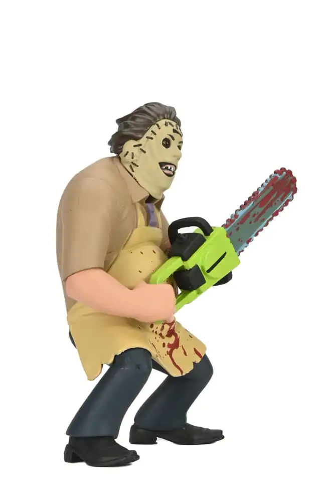 Texas Chainsaw Massacre Toony Terrors akcijska figura 50. obljetnica Leatherface (Bloody) 15 cm fotografija proizvoda