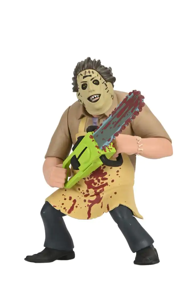 Texas Chainsaw Massacre Toony Terrors akcijska figura 50. obljetnica Leatherface (Bloody) 15 cm fotografija proizvoda