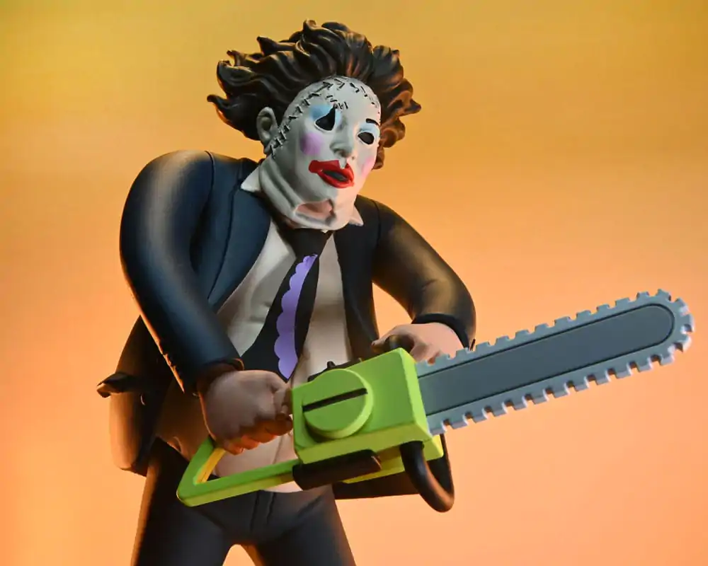 Texas Chainsaw Massacre Toony Terrors akcijska figura 50. obljetnica Pretty Woman Leatherface 15 cm fotografija proizvoda