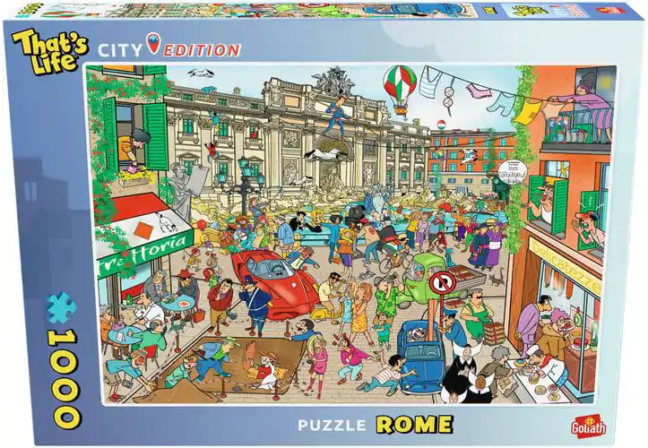 That's Life City Edition Puzzle Rome (1000 dijelova) fotografija proizvoda