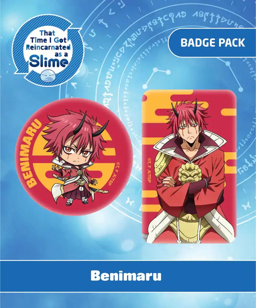 That Time I Got Reincarnated as a Slime Bedževi 2-Pack Benimaru fotografija proizvoda
