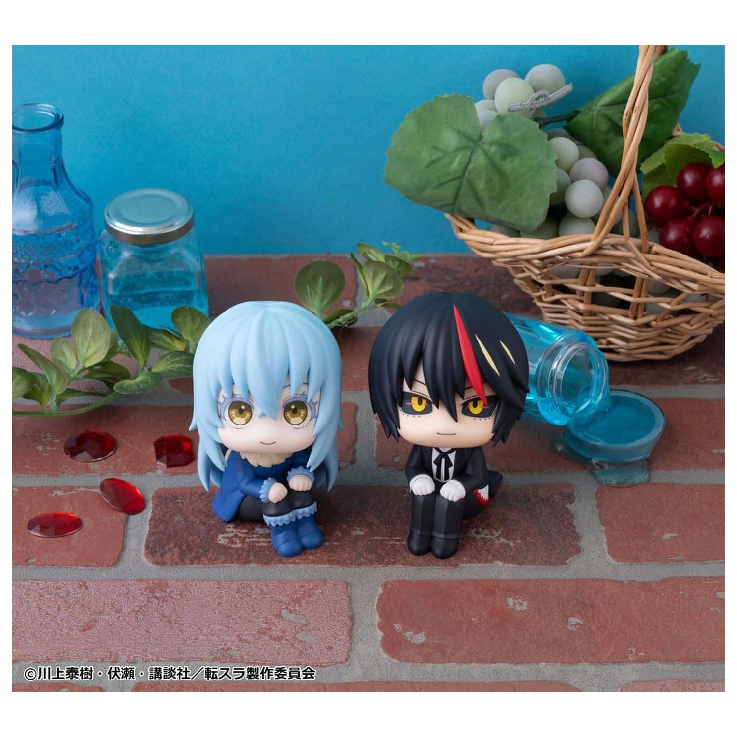 That Time I Got Reincarnated as a Slime Look Up PVC figure pakiranje od 2 komada Rimuru Tempest & Diablo (s darom) 11 cm fotografija proizvoda