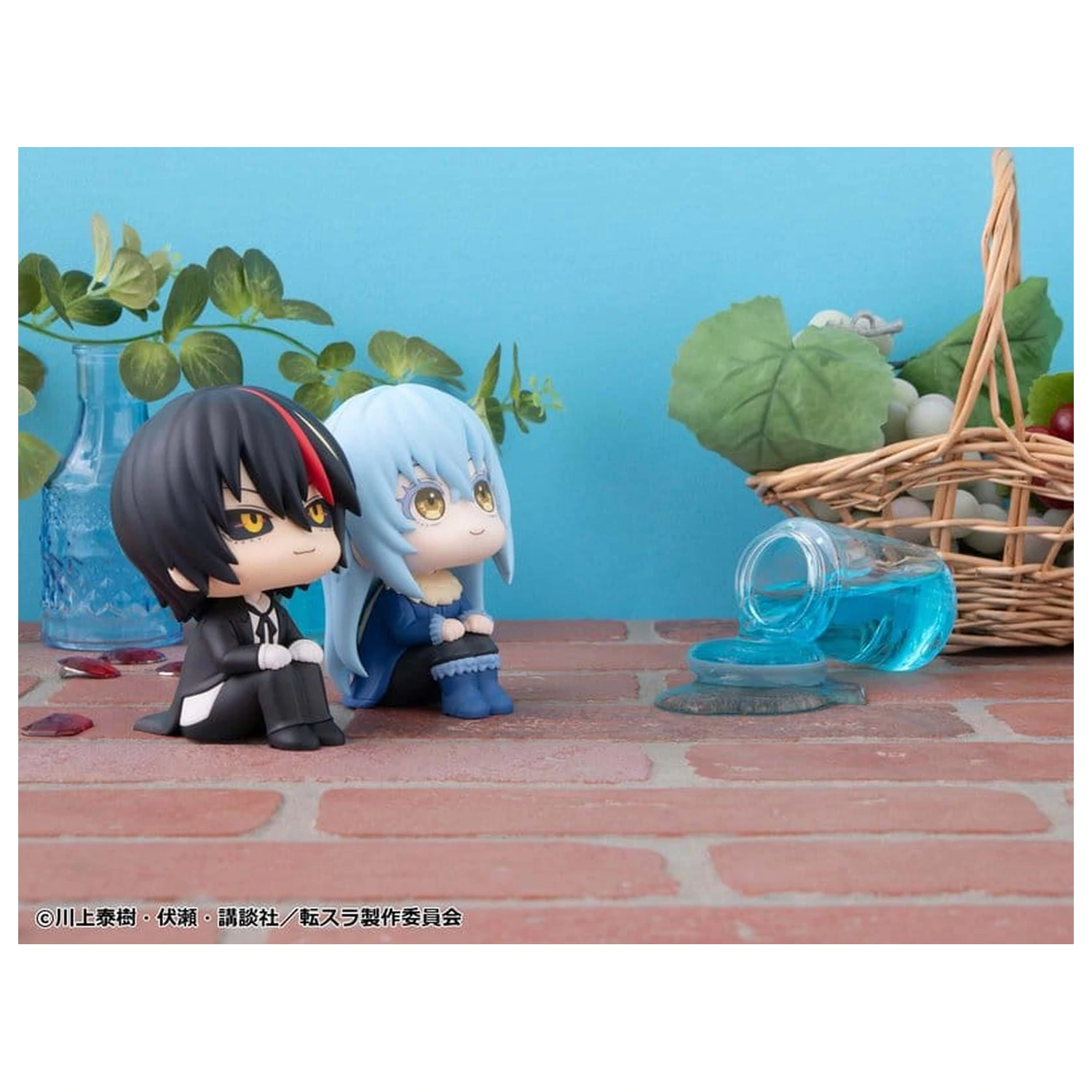That Time I Got Reincarnated as a Slime Look Up PVC figure pakiranje od 2 komada Rimuru Tempest & Diablo (s darom) 11 cm fotografija proizvoda