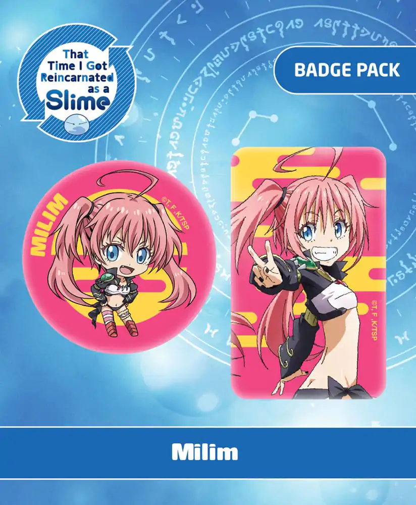 That Time I Got Reincarnated as a Slime Pin Bedževi 2-Pack Milim fotografija proizvoda